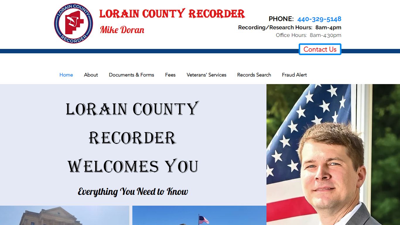 Lorain County Recorder | Elyria | Mike Doran